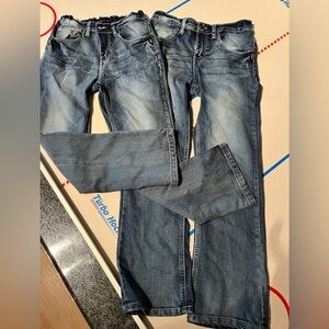 Boys size 10 Silver Jeans - Zane.